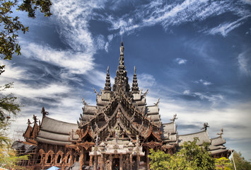 Prachtige boeddhistische tempel