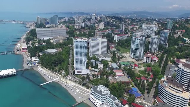 sochi shooting from the air (Аэросъемка Сочи)