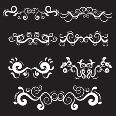 Vintage frames and scroll elements27