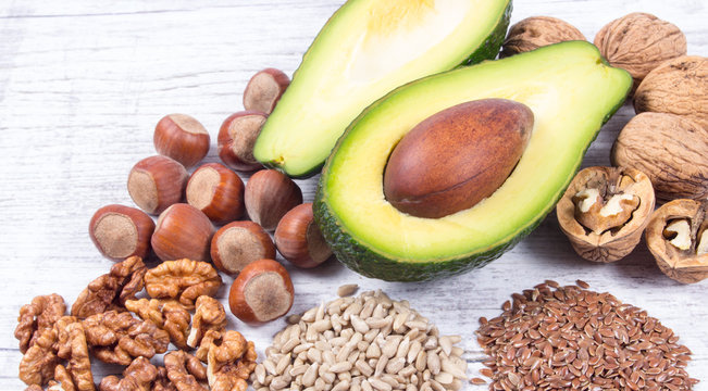 Sources of omega 3 fatty acids contained in the food.