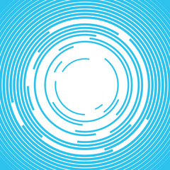 Concentric rings Sound wave background