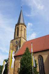 Obraz premium Propsteikirche St. Clemens in Telgte, Nordrhein-Westfalen
