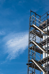 Baustelle in der Hansestadt Rostock