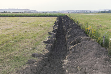 pipeline on the field