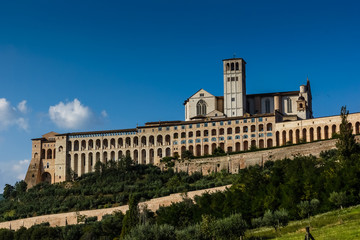 Fototapeta na wymiar Assisi town in Umbria, Italy