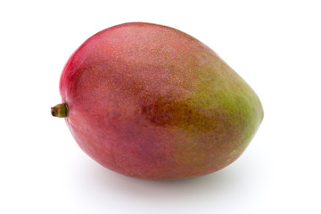 Mango fruit isolated on white background .