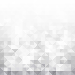 Simple gray background made of triangles