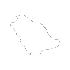 Saudi Arabia map