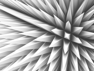 White abstract poligonal design background