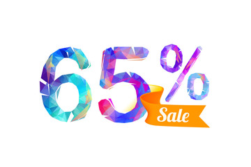 65 (sixty five) percents sale