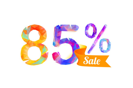 85 (eighty five) percents sale