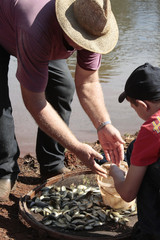 Obraz premium Aquicultura