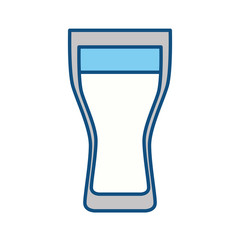 Fresh juice glass cup