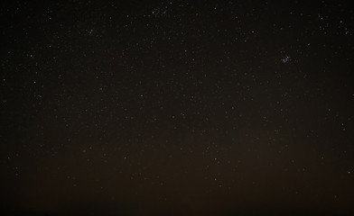 Starry night sky