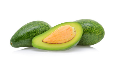 Avocado isolated on a white background
