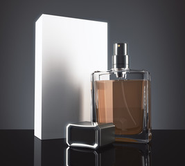 Light perfume with packaging