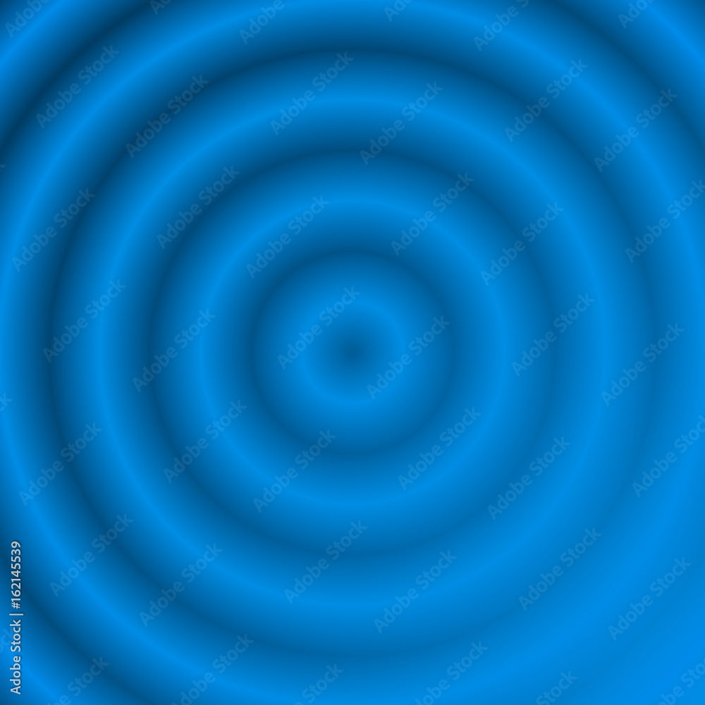 Poster Circular pattern with concentric circles. Faded overlapping circle shapes, abstract ripple effect