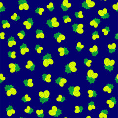  Seamless pattern of gooseberry.