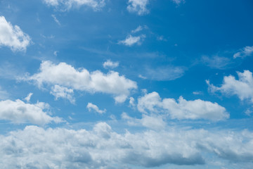 Naklejka na ściany i meble cloud and blue sky