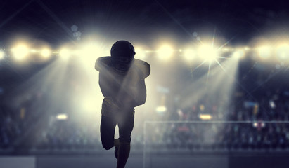 It is game time. Mixed media