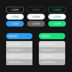 Obraz premium user interface button