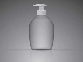 Packing with liquid soap Mock Up
