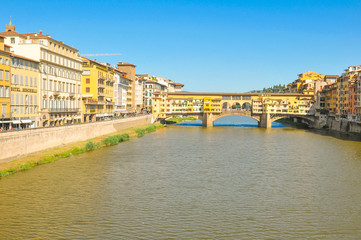 Obraz premium Ponte Vecchio in Florence, Italy