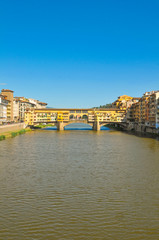 Obraz premium Ponte Vecchio in Florence, Italy