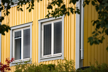 Fototapeta na wymiar Traditional house in Sweden, Europe