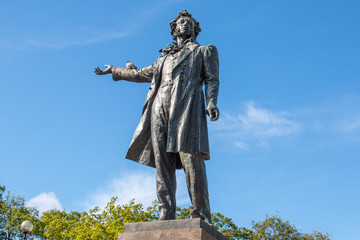 Puschkin-Denkmal (Памятник А. С. Пушкину) ) Sankt Petersburg (Санкт-Петербург) Russland (Россия)