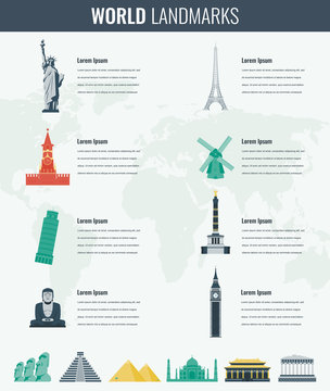 Travel infographic. Infographics for business, web sites, presentations, advertising. Travel and Tourism concept. Vector