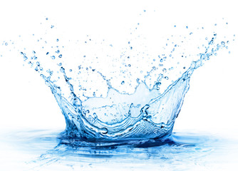 Splash - Frisse druppel in water - Close-up