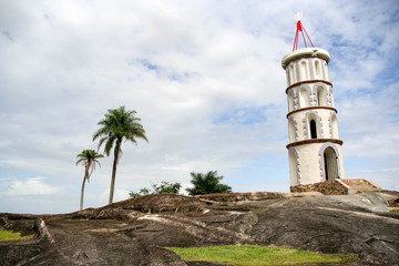 Lighthouse in Kourou, French Guiana