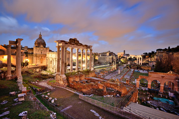 Fototapeta na wymiar Roman Forum, Rome