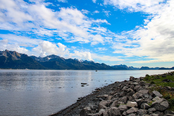 Beautiful scenery and landscape in Alaska, USA
