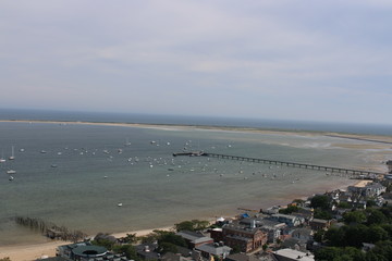 View From Provincetown Pilgrim Monument, MA