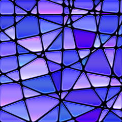 abstract vector stained-glass mosaic background