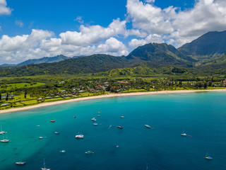 Obraz premium Hanalei Bay