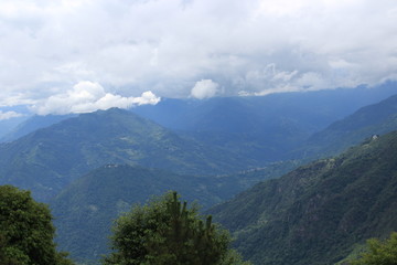 Fototapeta na wymiar Mountains View