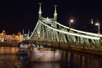 Budapest, freedom bridge