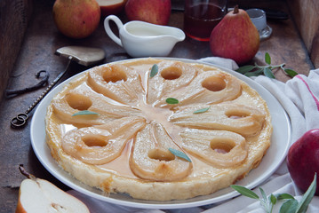 Homemade Pear Tart