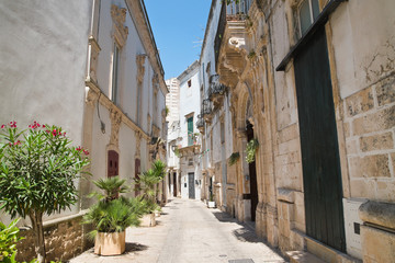 Alleyway. Martina Franca. Puglia. Italy. 