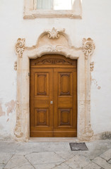 Historical palace. Martina Franca. Puglia. Italy. 