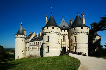 Fototapeta na wymiar Chaumont-sur-Loire Castle, France