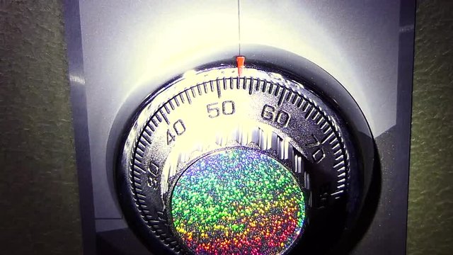Thieve is unlocked combination lock