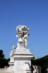 Fototapeta na wymiar Monumento a Vittorio Emanuele II