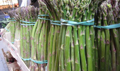 Asparagus in Market