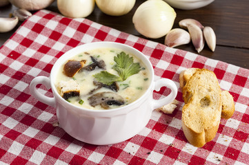Mushroom soup