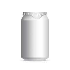 light and shiny aluminum cans