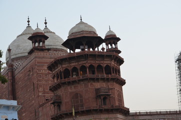 Fototapeta na wymiar Red fort Agra